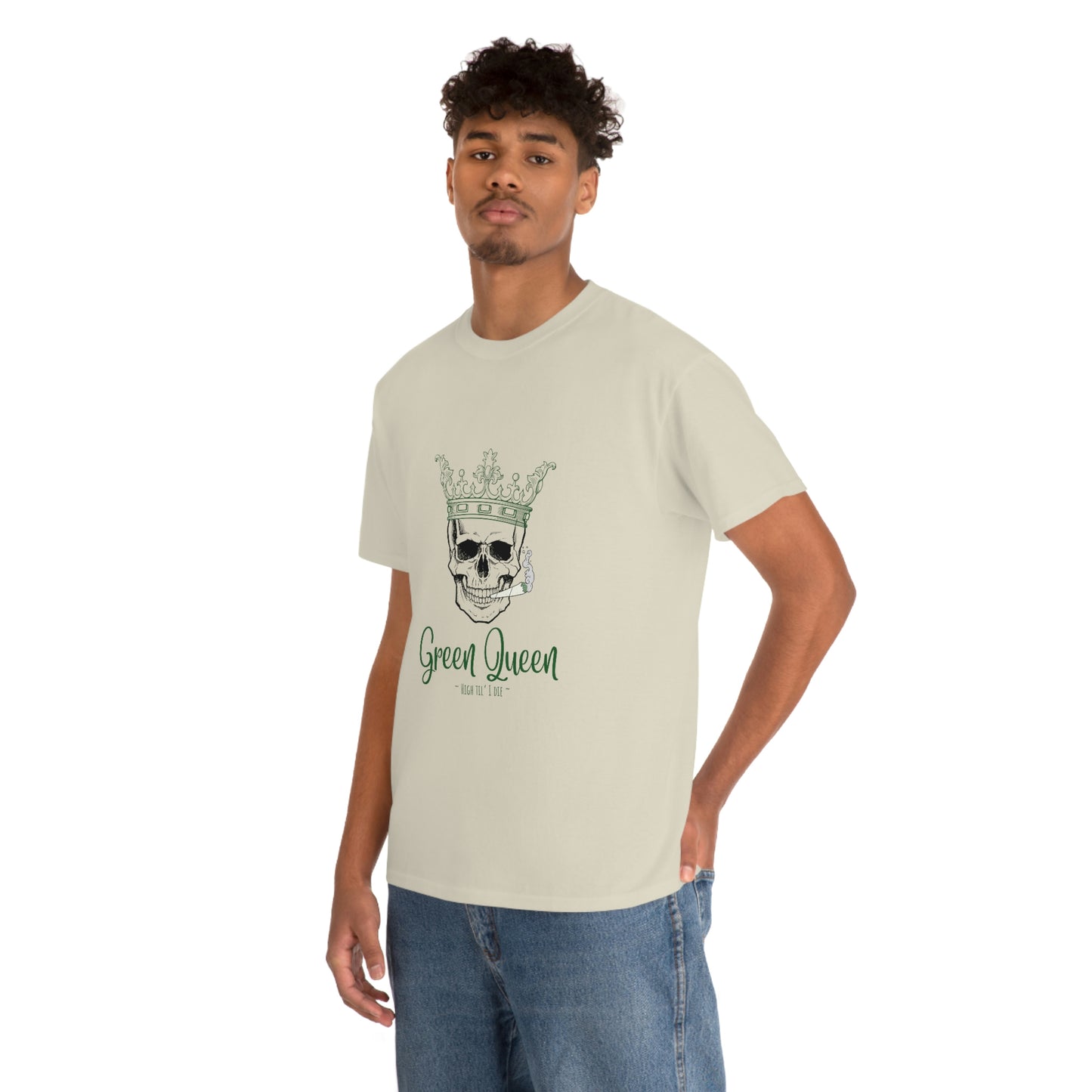 "Green Queen - High til' I die", Tee