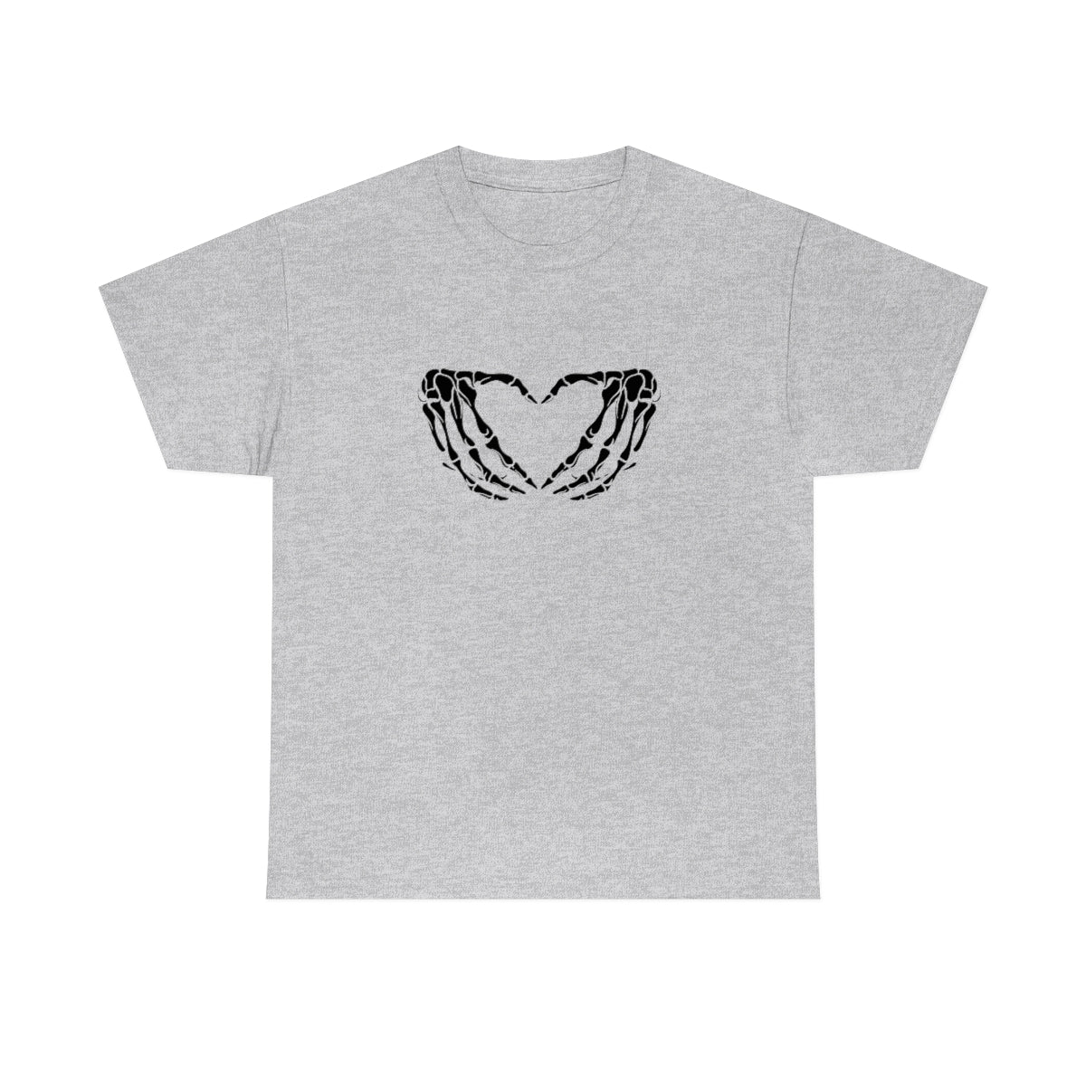 Skeleton Heart Cotton Tee