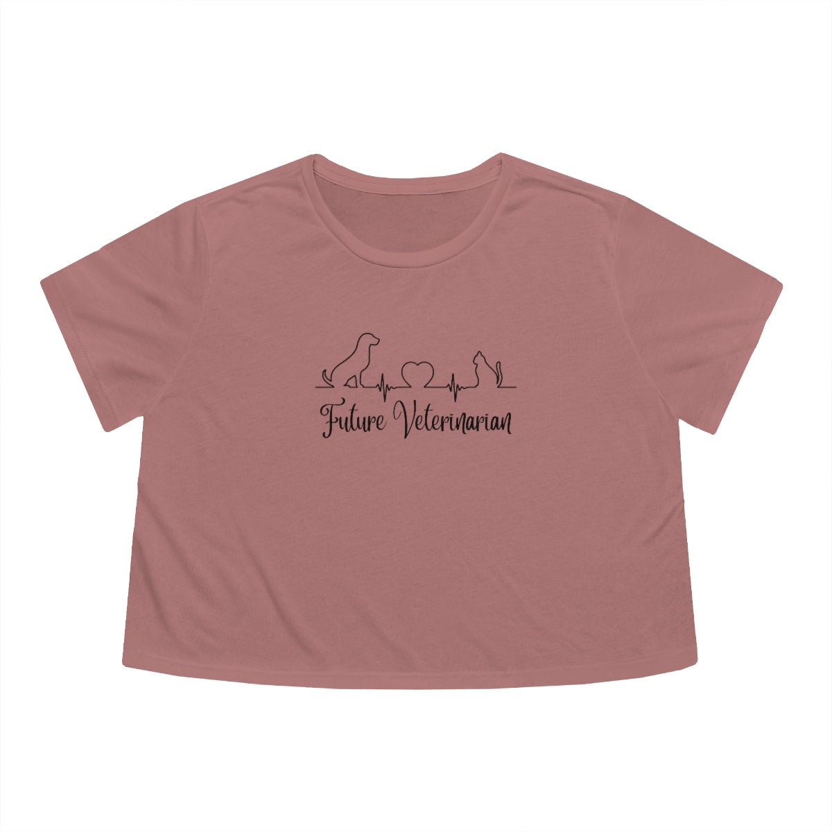 "Future Veterinarian" Cropped Tee