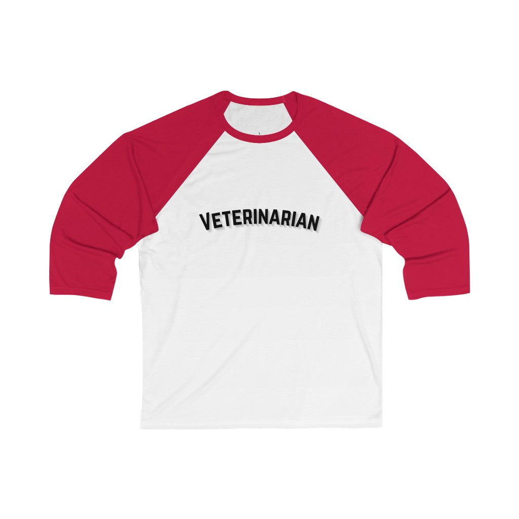 "Veterinarian" Baseball Tee