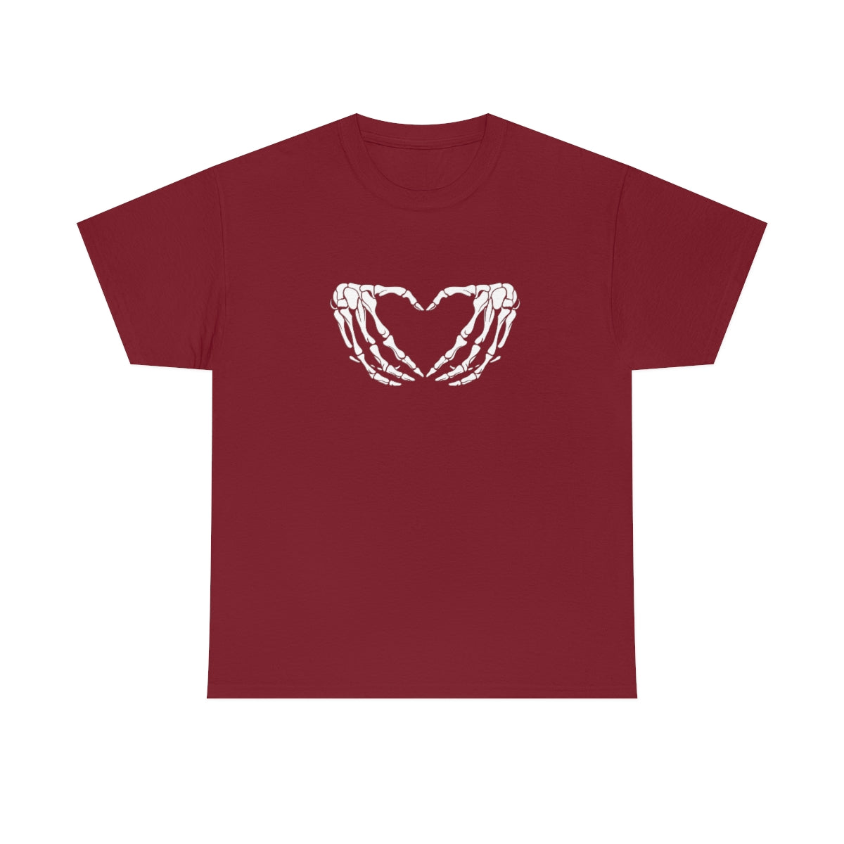 Skeleton Heart Cotton Tee