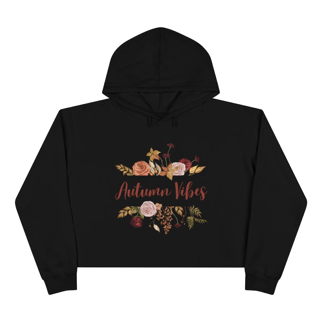 Autumn Vibes Crop Hoodie