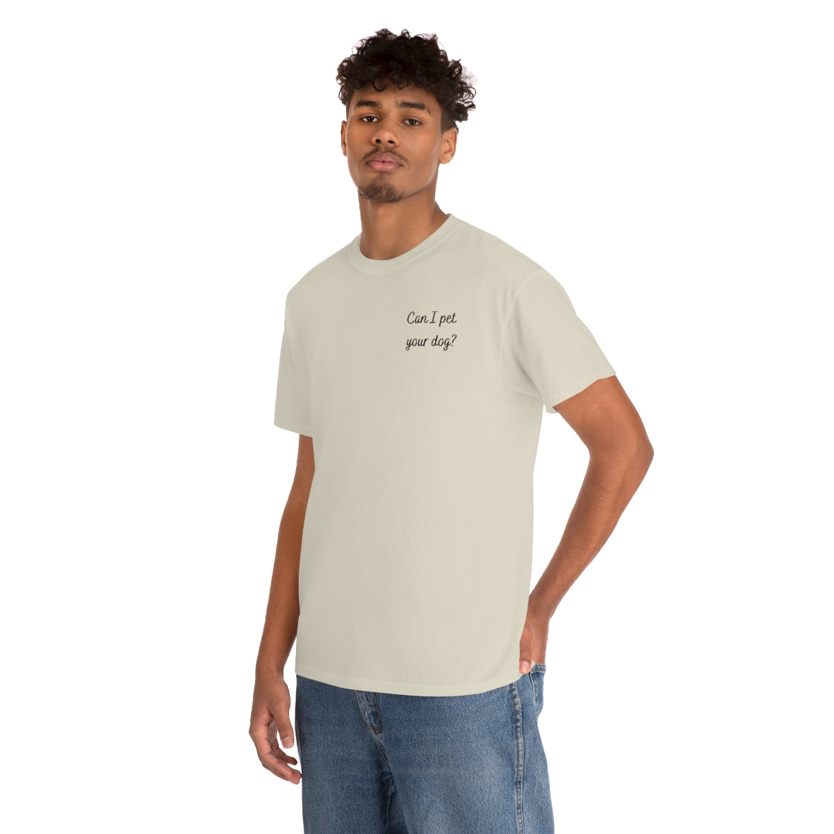 "Can I pet your dog?" Tee