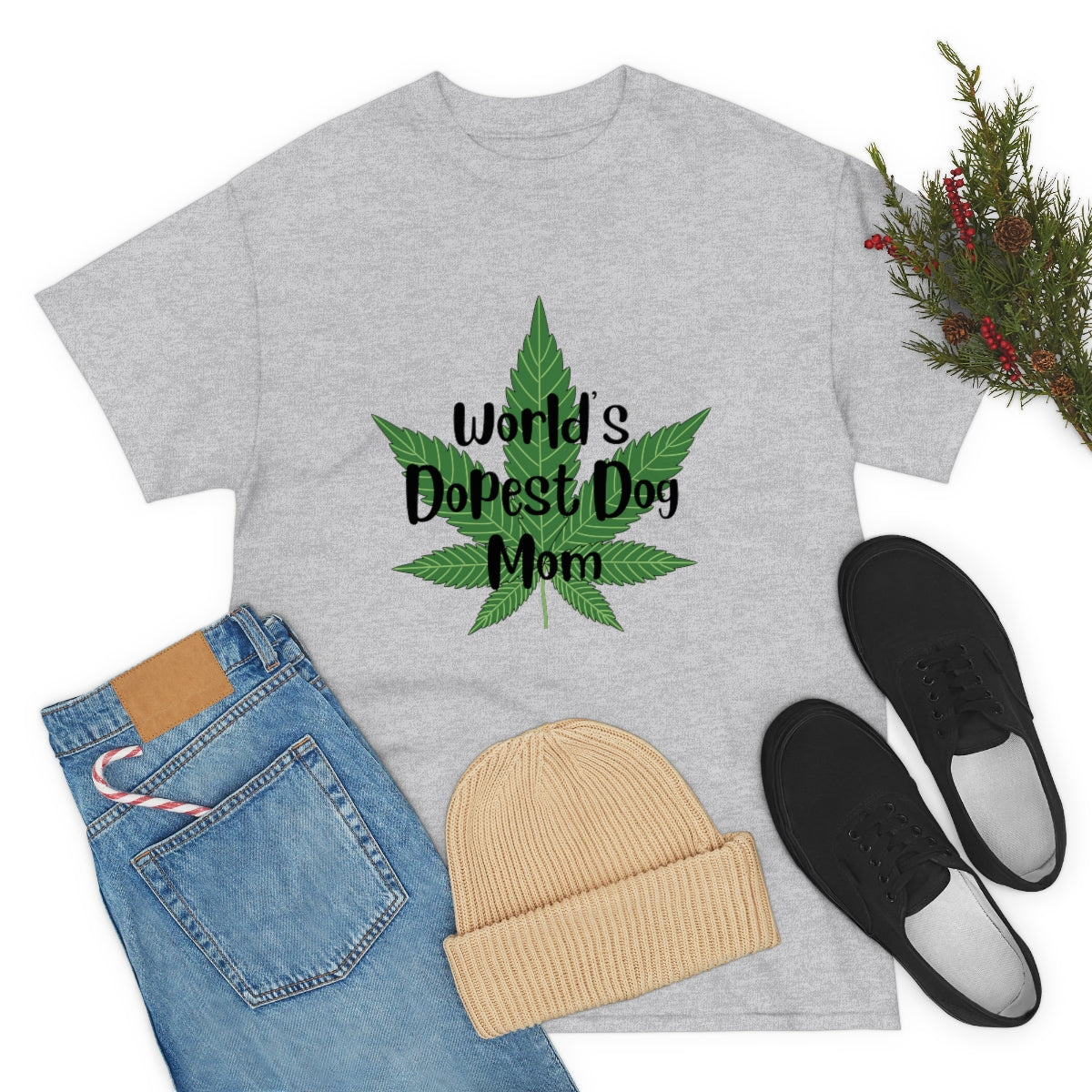 "World's Dopest Dog Mom" Tee