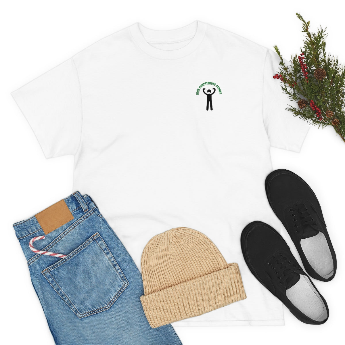 "High Functioning Stoner" Tee