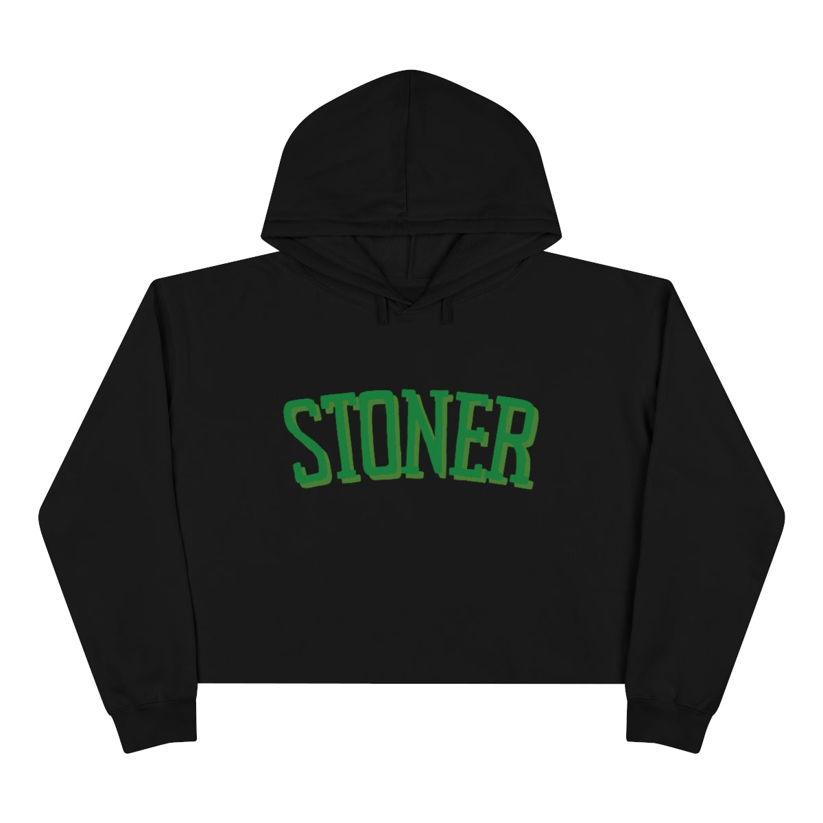 "Stoner", Crop Hoodie