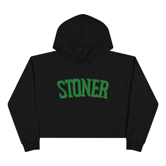 "Stoner", Crop Hoodie