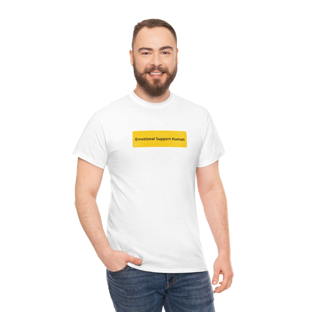 "Emotional Support Human" Tee