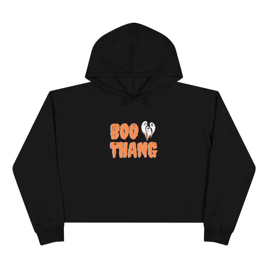 Boo Thang Crop Hoodie