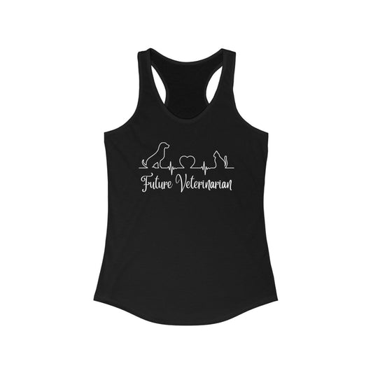 "Future Veterinarian" Racerback Tank