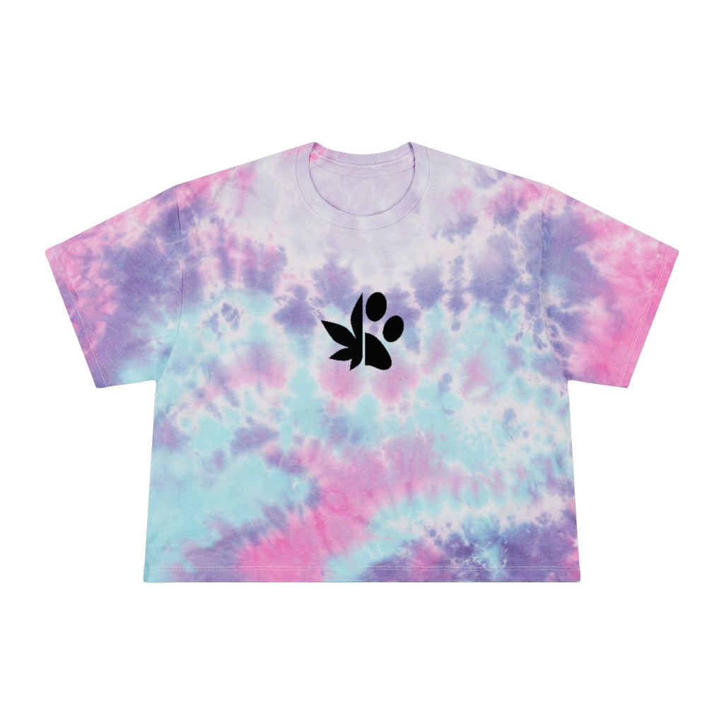 Dope Dogs Tie-Dye Crop Tee