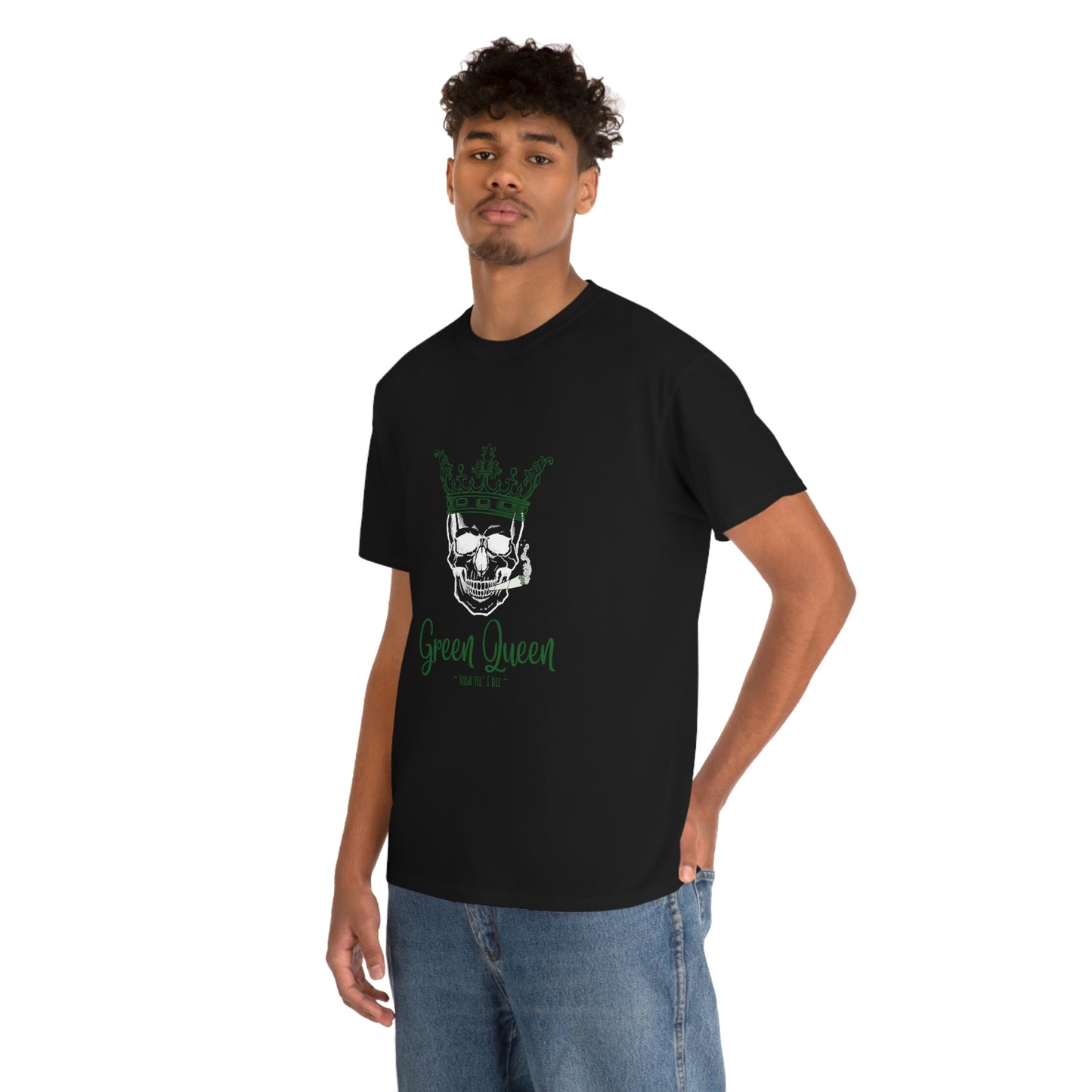 "Green Queen - High til' I die", Tee