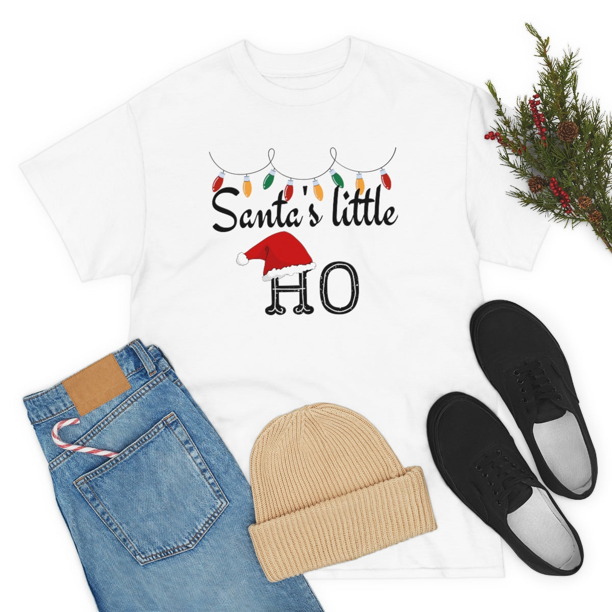 "Santa's Little Ho", Tee