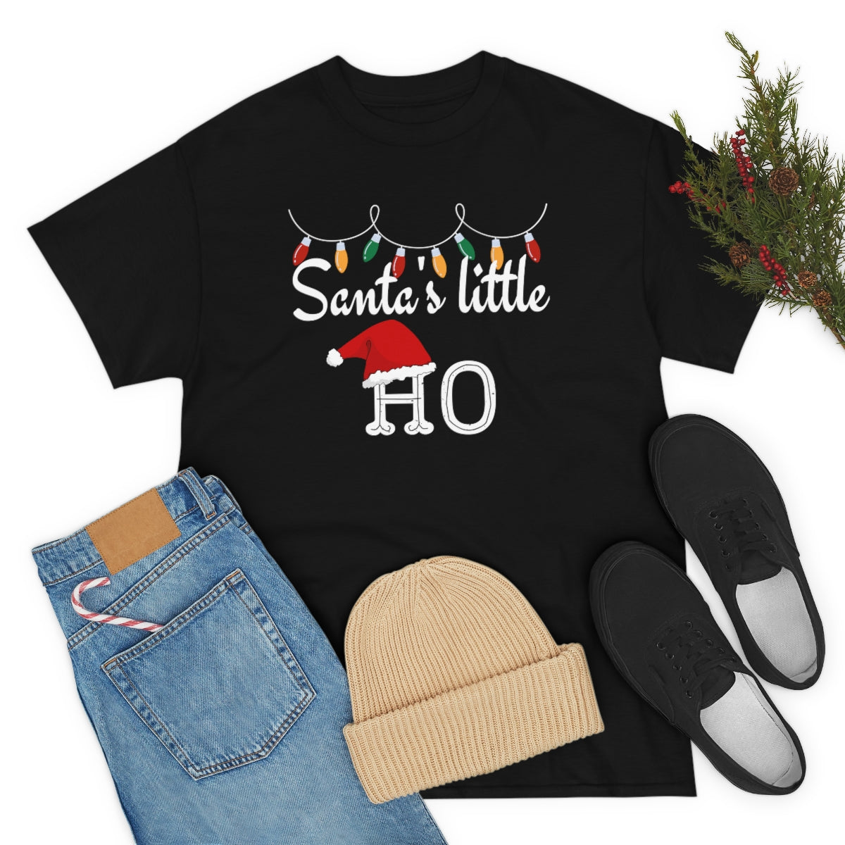 "Santa's Little Ho", Tee