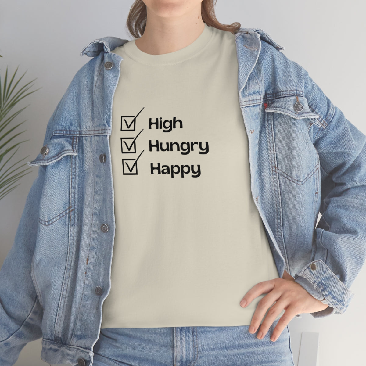 "High, Hungry, Happy" Tee