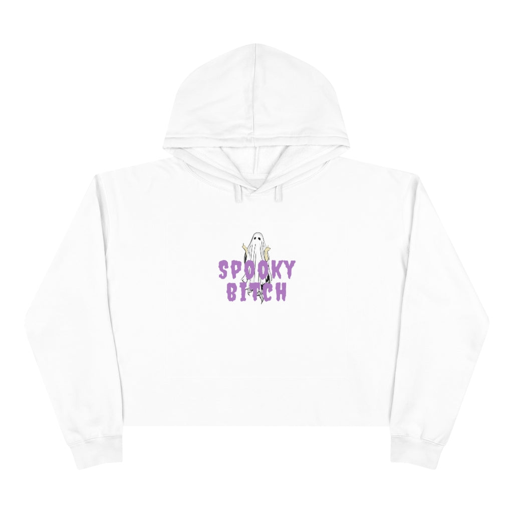 Spooky Bitch Crop Hoodie