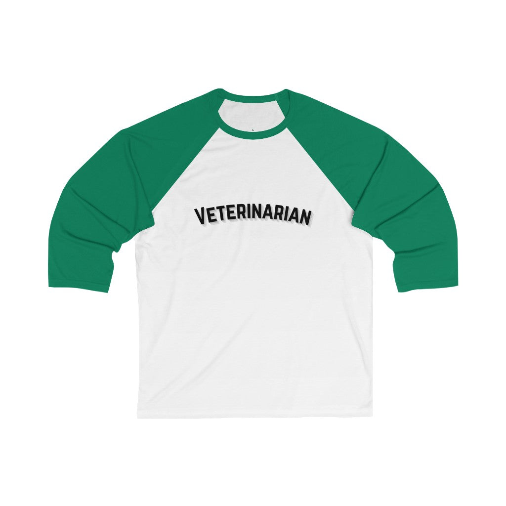 "Veterinarian" Baseball Tee