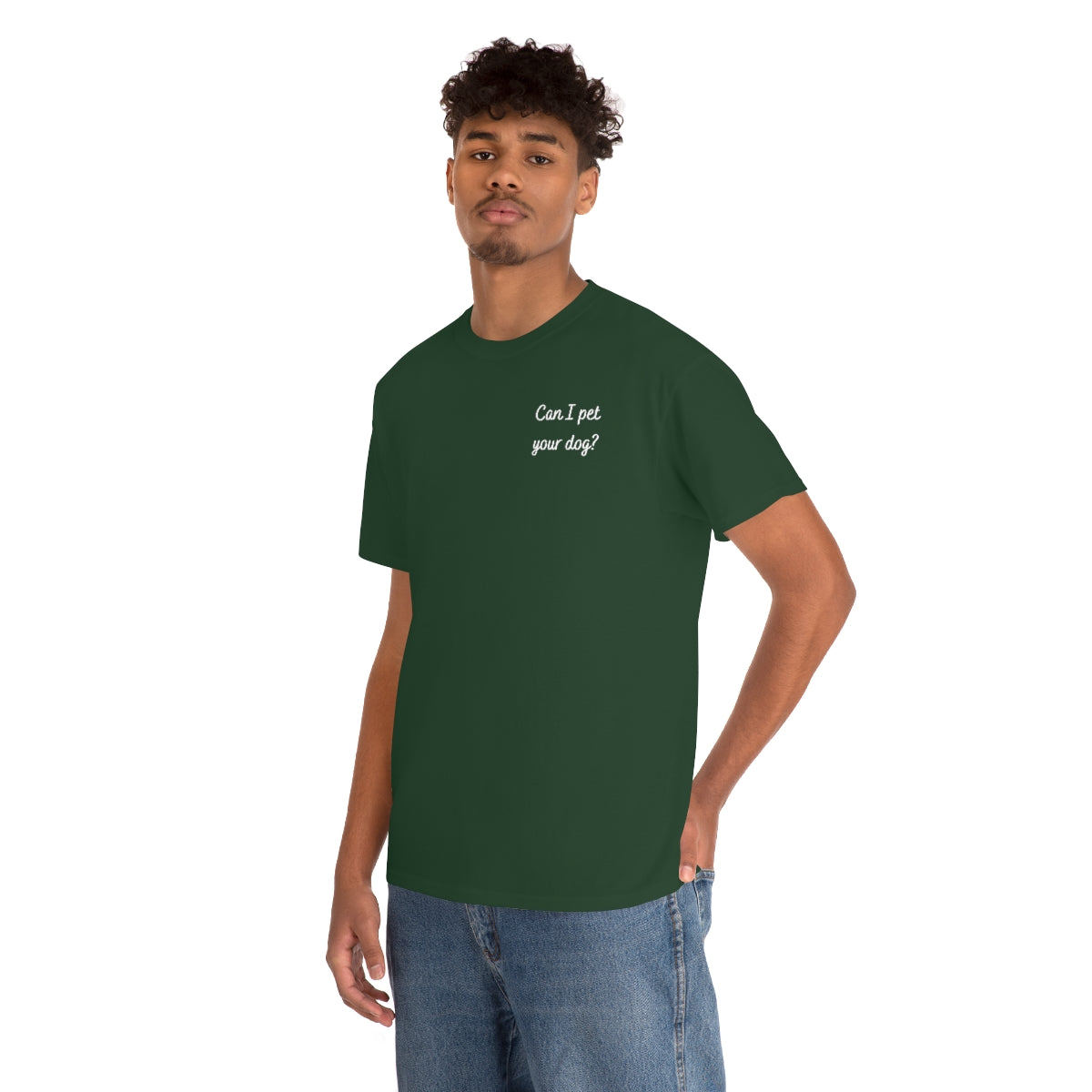 "Can I pet your dog?" Tee