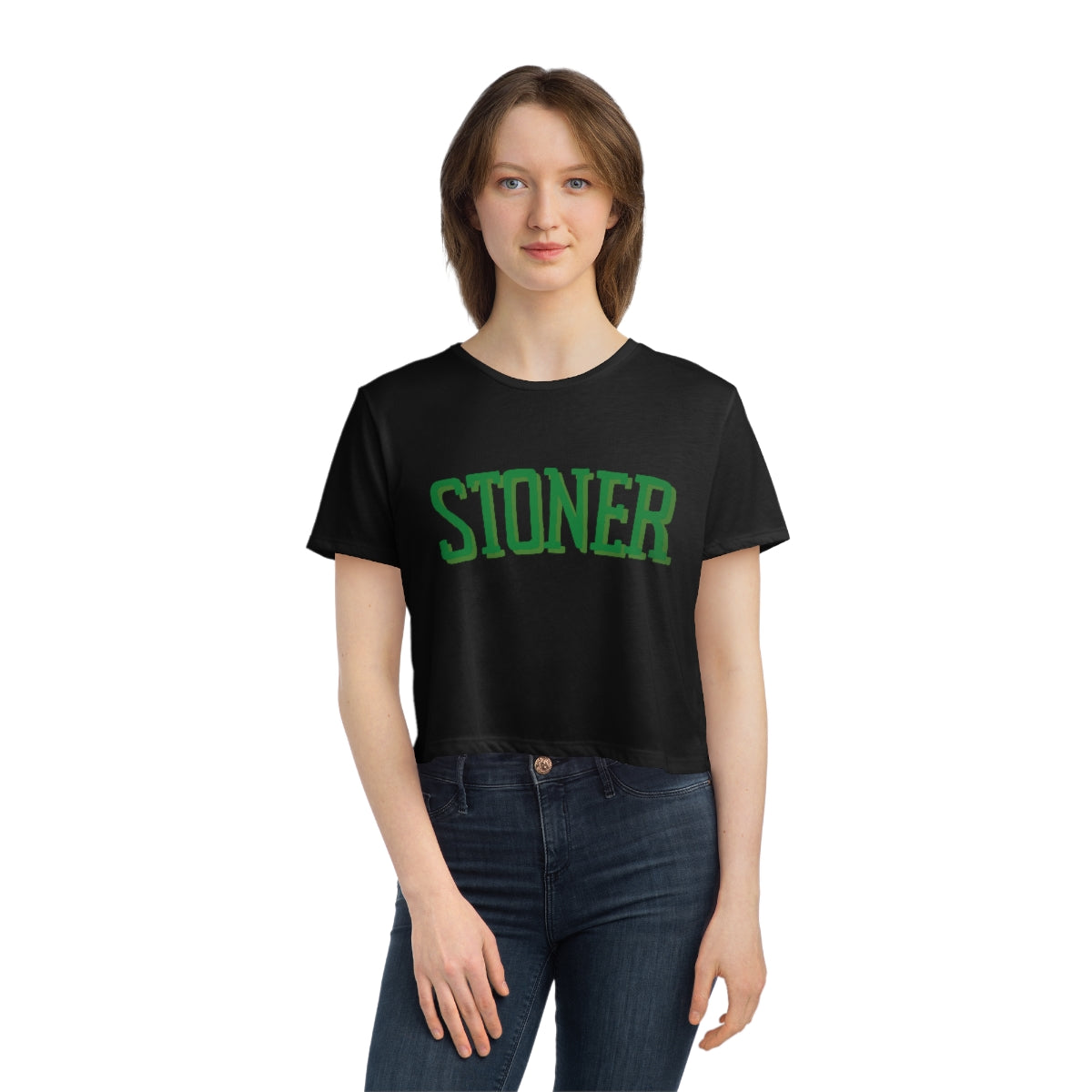 "Stoner" Cropped Tee