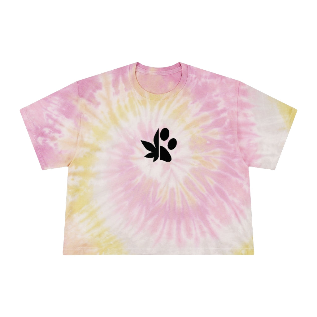 Dope Dogs Tie-Dye Crop Tee