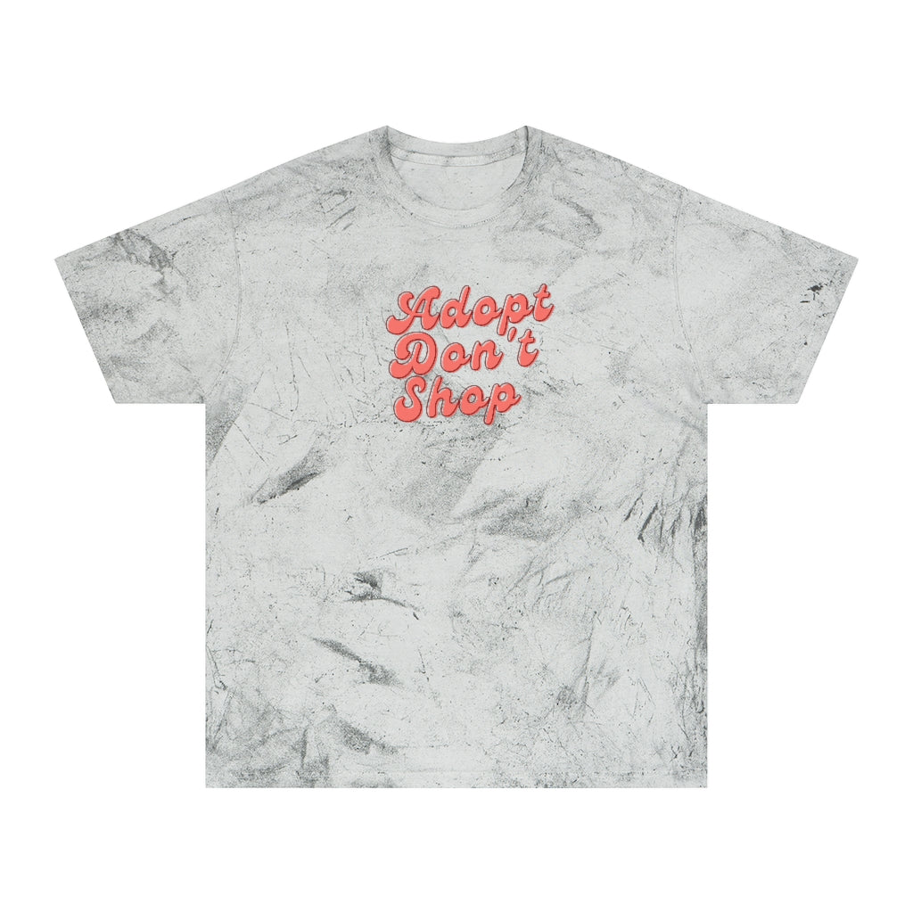 "Adopt Don't Shop" Color Blast T-Shirt