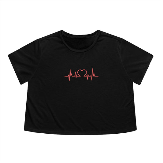 Heartbeat, Cropped Tee