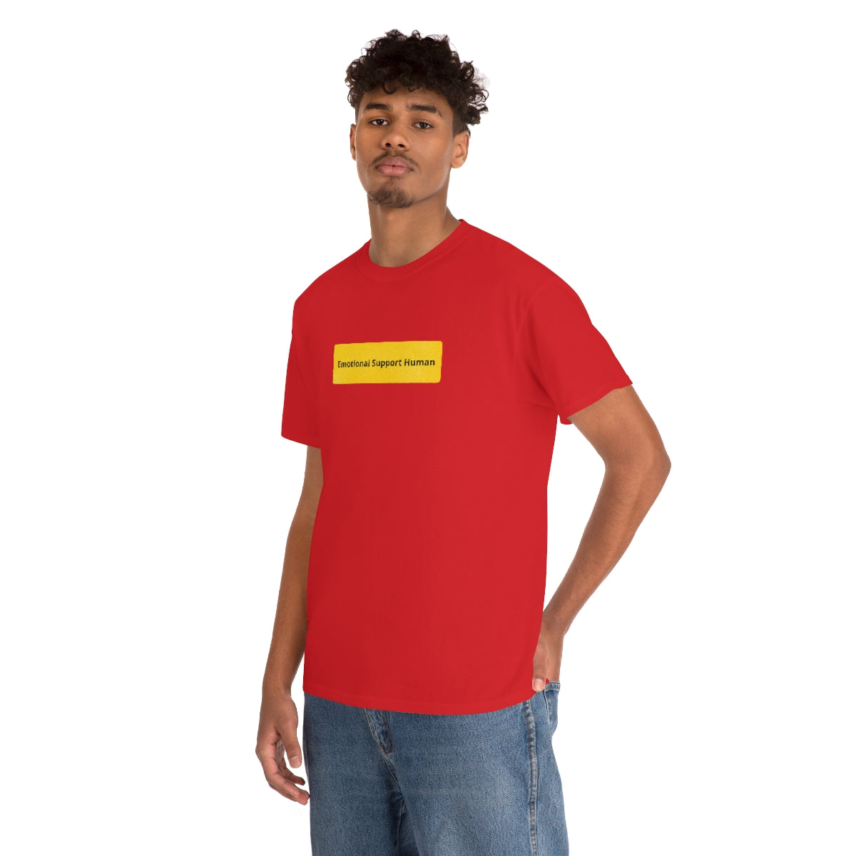 "Emotional Support Human" Tee