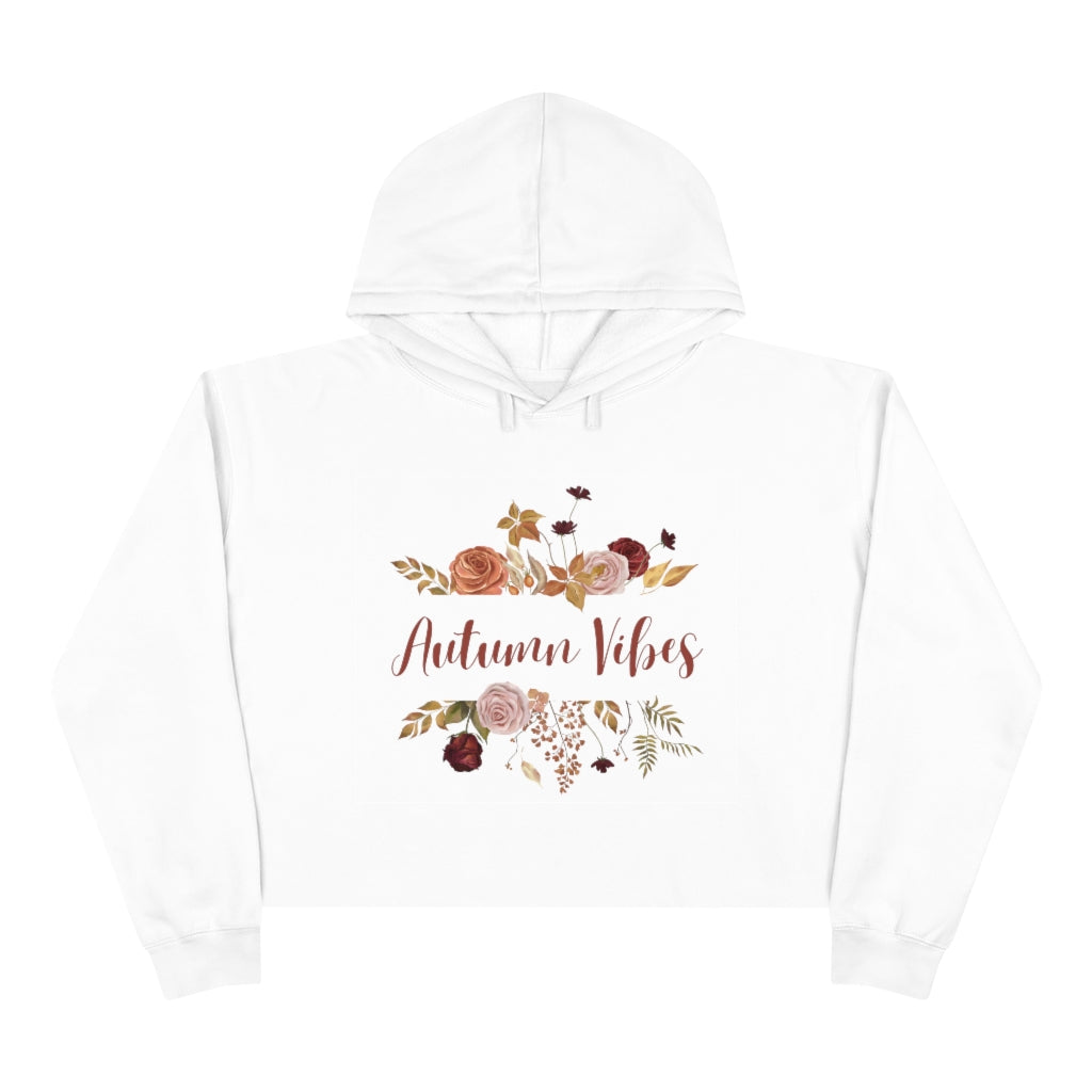 Autumn Vibes Crop Hoodie