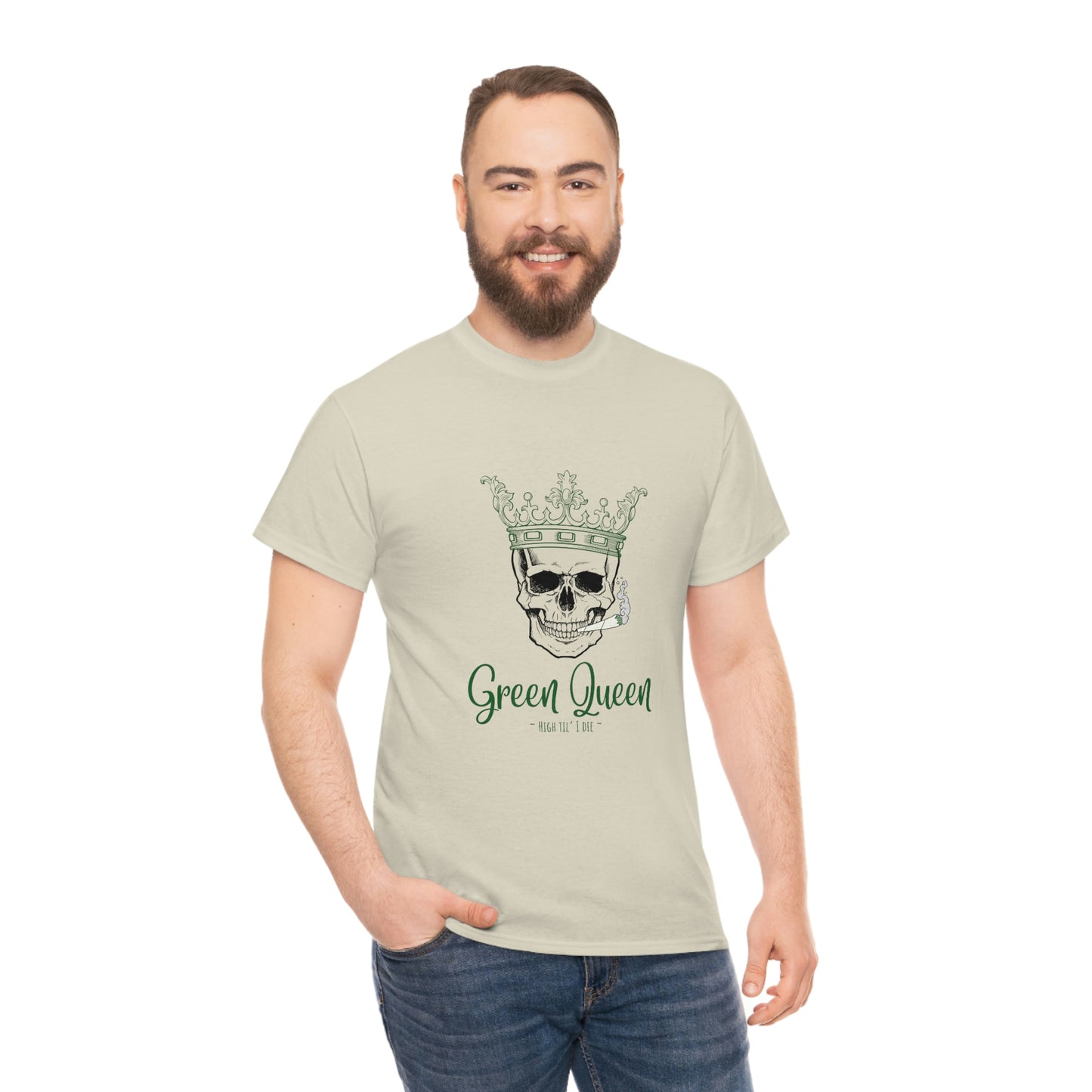 "Green Queen - High til' I die", Tee