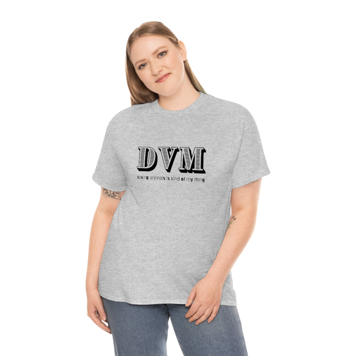 "DVM, saving animals is kind of my thing" Tee