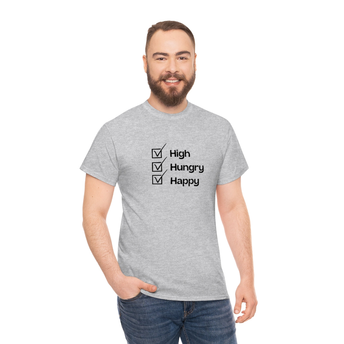 "High, Hungry, Happy" Tee