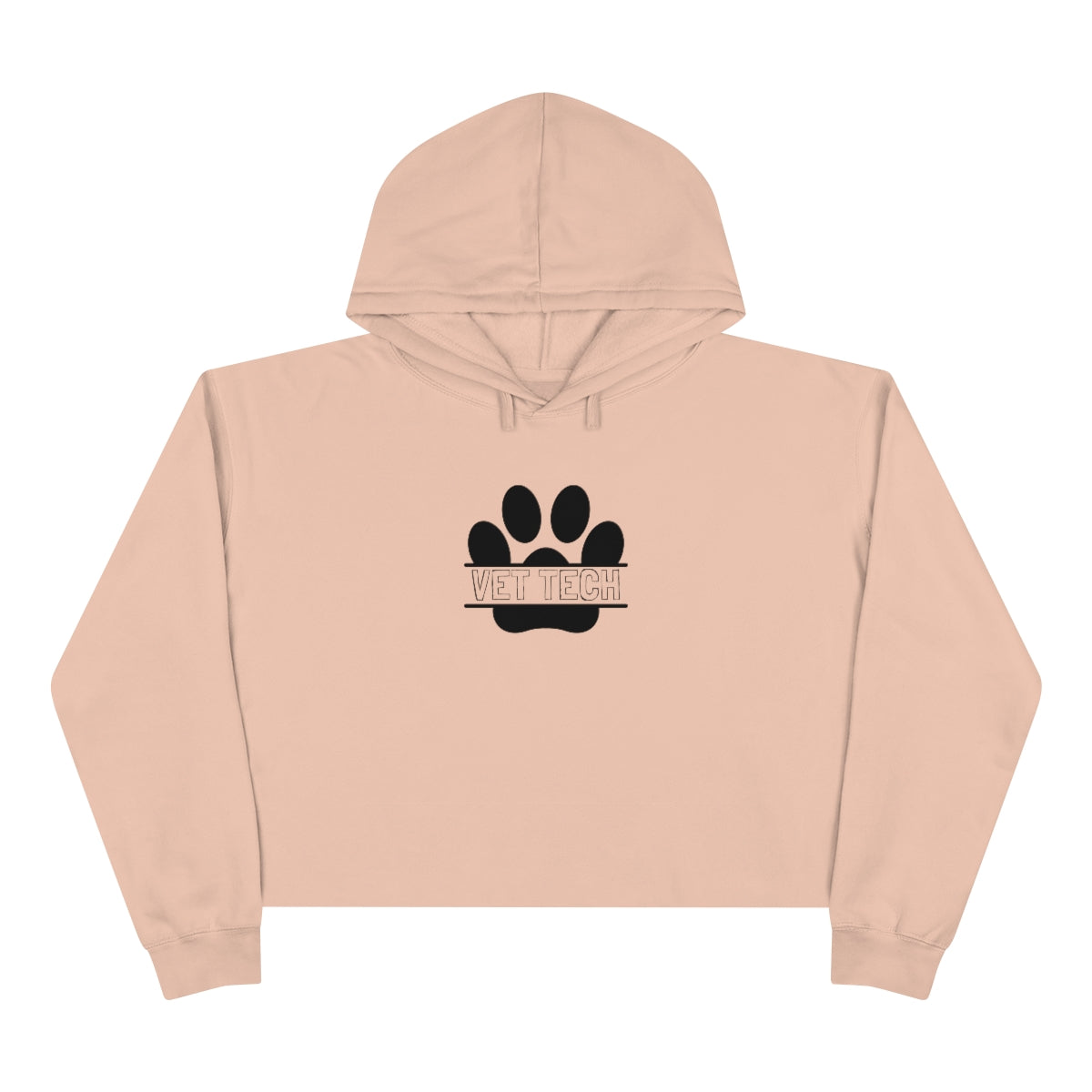 "Vet Tech" Crop Hoodie