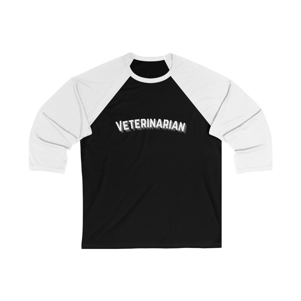 "Veterinarian" Baseball Tee