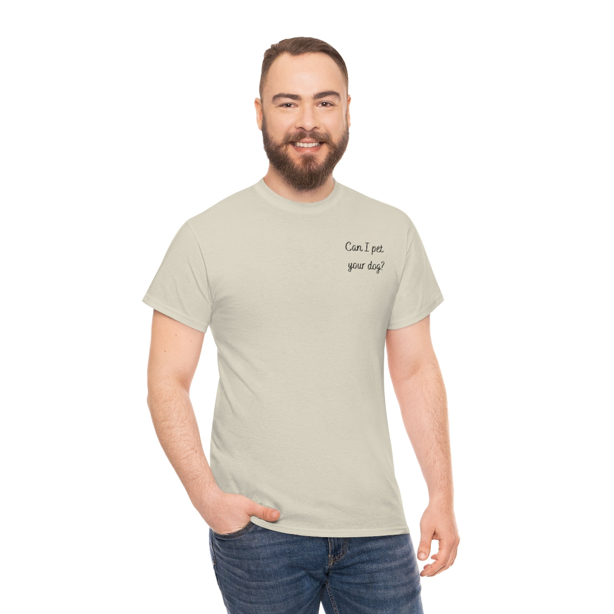 "Can I pet your dog?" Tee